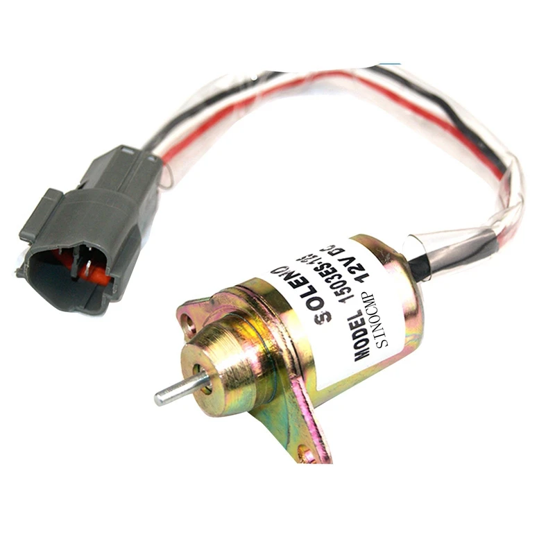12V Diesel fuel stop solenoid 1503ES 12S5SUC12S, flameout solenoid