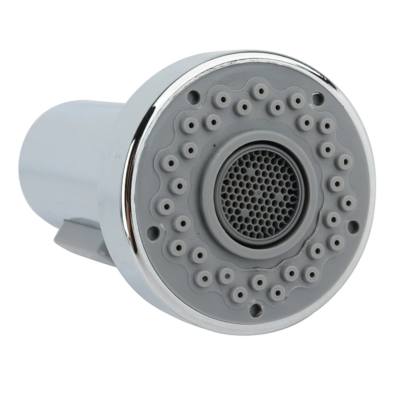 Stainless Steel Kitchen Faucet Shower Head Pull Down Tap Kitchen Single Hole Spray Nickel Sink Faucet Tap 97mmx51mm Silver