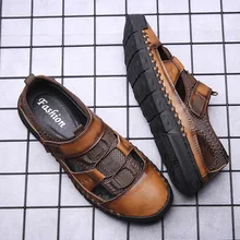 Мужская обувь для воды; стильная обувь на плоской подошве; легкая пляжная обувь; Летняя мужская обувь; dation zapatillas hombre 30