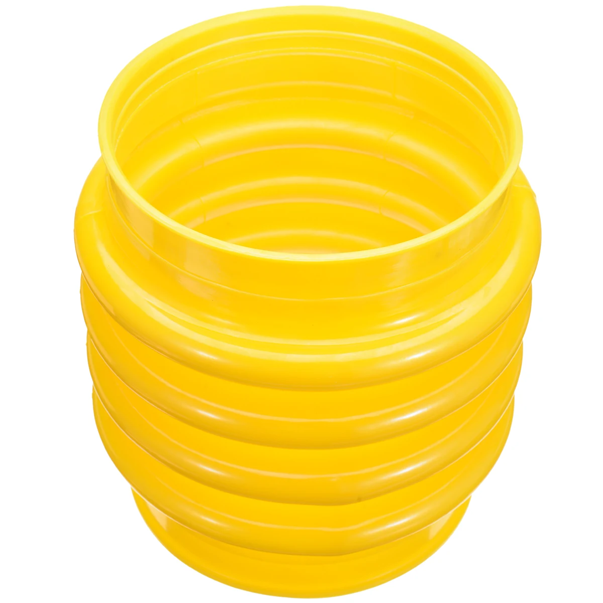 1Pcs Polyurethane Jumping Jack Bellows Boot 17.5cm Yellow For Wacker Rammer Compactor Tamper Hand Power Tools Accessories