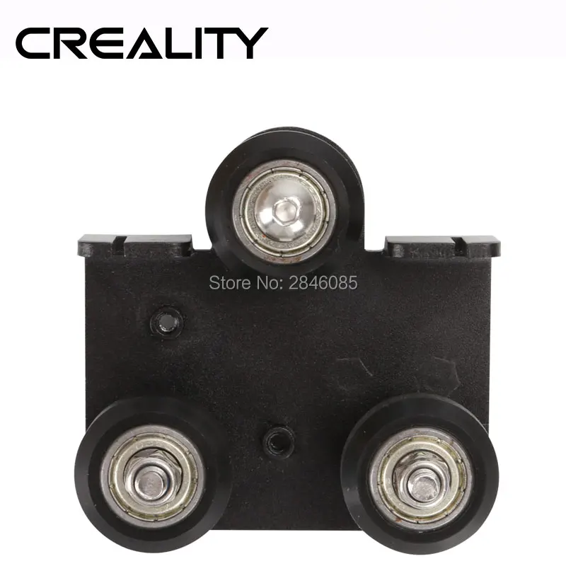 Creality 3D امدادات فاكوتري CREALITY 3D أجزاء الطابعة الطارد عودة دعم لوحة مع بكرة ل CR-10 CR-10S سلسلة 3D طابعة