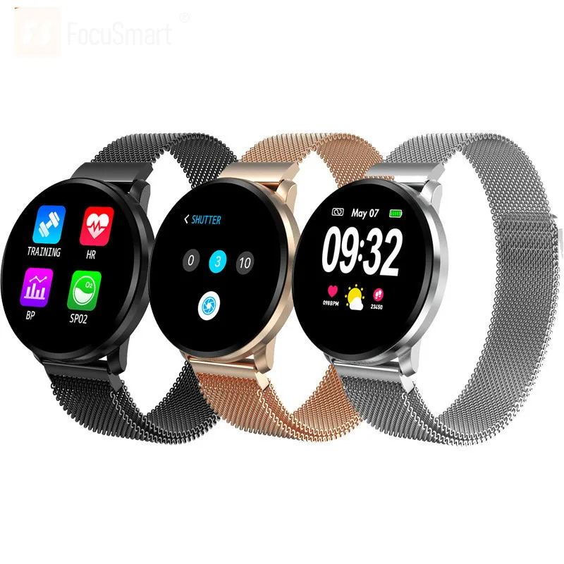 CF68 Смарт-часы для мужчин, водонепроницаемые, для измерения артериального давления, спортивные женские Смарт-часы, трекер сердечного ритма, умный Браслет для Android IOS