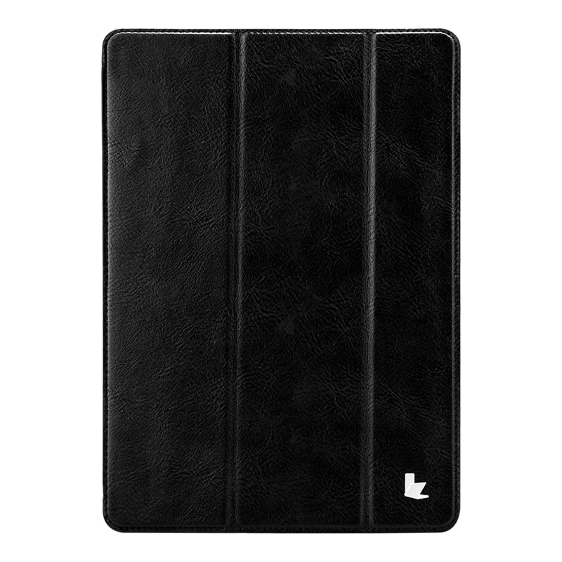 Jisoncase для iPad Pro 9,7 флип-чехол из искусственной кожи роскошный простой Funda для iPad Pro 9,7 смарт-чехол магнитные Чехлы для планшетов и чехол s - Цвет: Черный