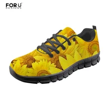 FORUDESIGNS/Модная стильная обувь с цветочным рисунком; женские повседневные кроссовки с объемным цветочным принтом; женская обувь на плоской подошве; удобная обувь для девочек