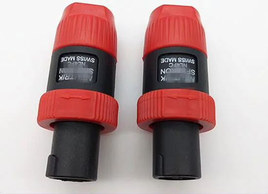 10pcs Self-locking 4-pin card audio plug Professional speaker | Обустройство дома