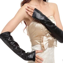 Овчины длинные театральные перчатки без пальцев