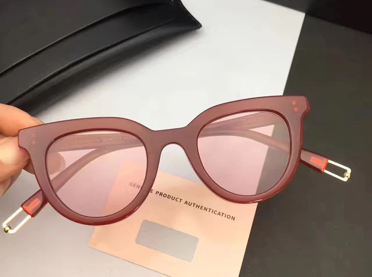 Vintage Sonnenbrille Klassische Frauen Cat Rahmen Auge Gafas Sol De Männer Oculos Eye Niet pink Sanfte Marke brown Shades Black RzB8xFR