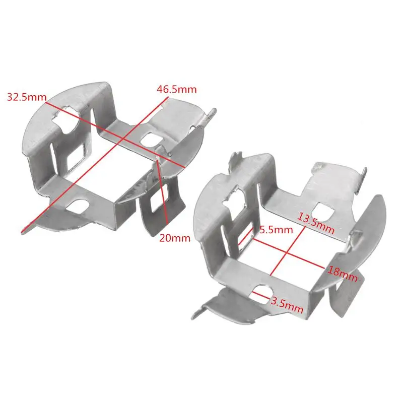 2шт Автомобильная крышка H7 для HID ламп Базовые держатели адаптеры для Audi/BMW/Mercedes/Saab/VW
