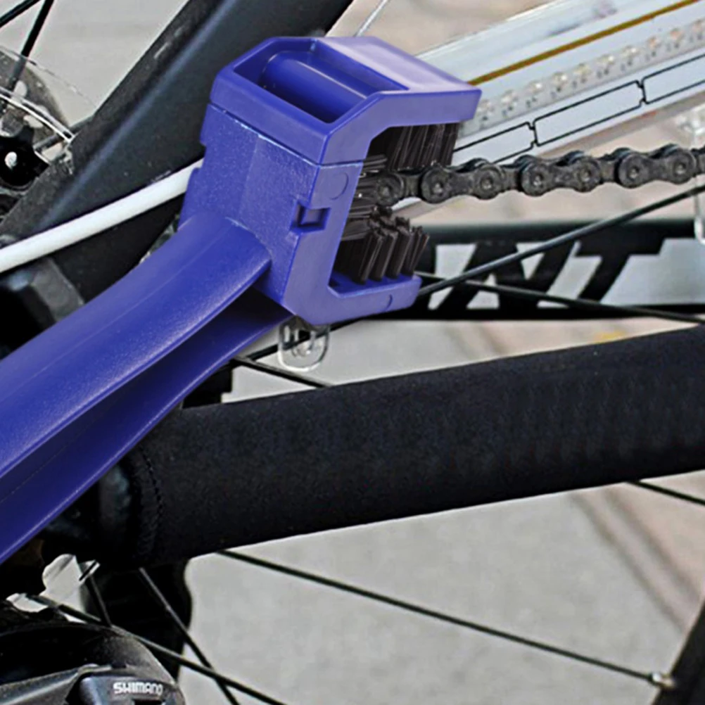 Шестерни Гранж щетка устройство для очистки цепи колеса маховик система велосипеда для очистки кисти, езды на велосипеде, мотоцикле и цепи набор инструментов для уборки