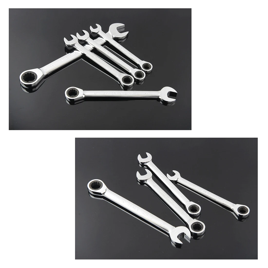 

6mm-19mm Combination Metric Wrench Set Tooth Gear Ring Torque and Wrench Set Tools for Repair