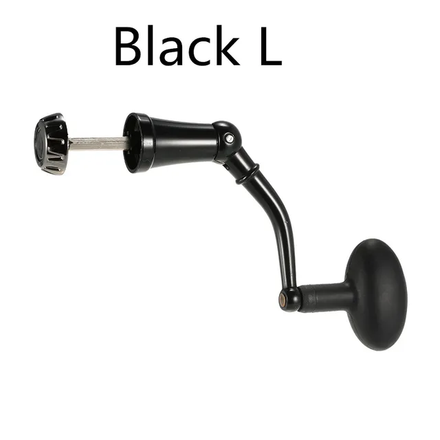 Lixada Aluminum Alloy Rotary Knob Foldable Power Fishing Reel Handle