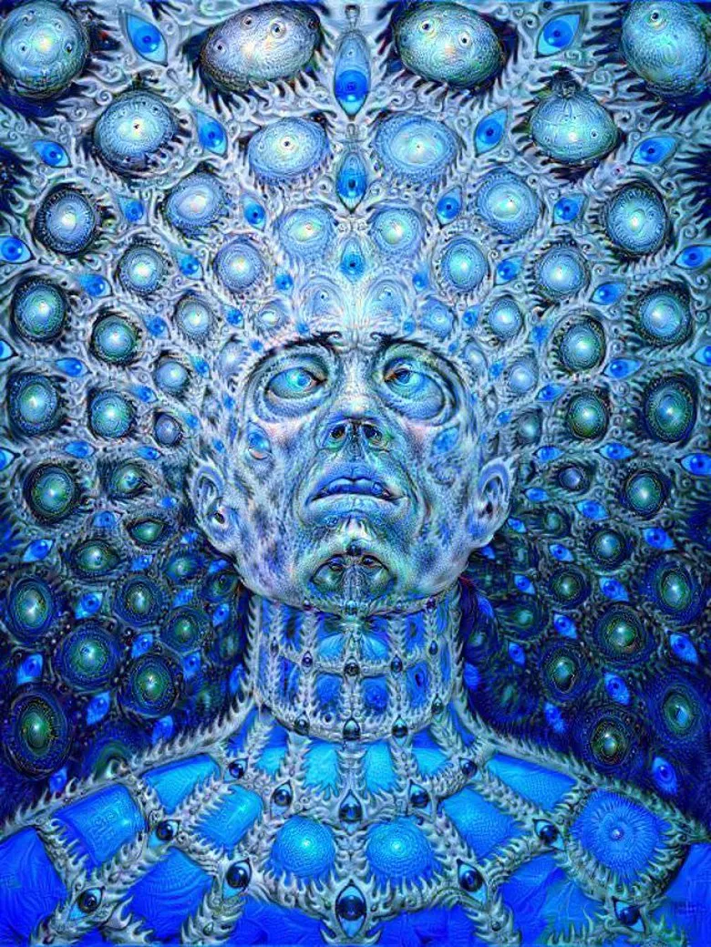 Alex Grey Art Painting The Human Body Poster Print 32 Inch X 24 Inch