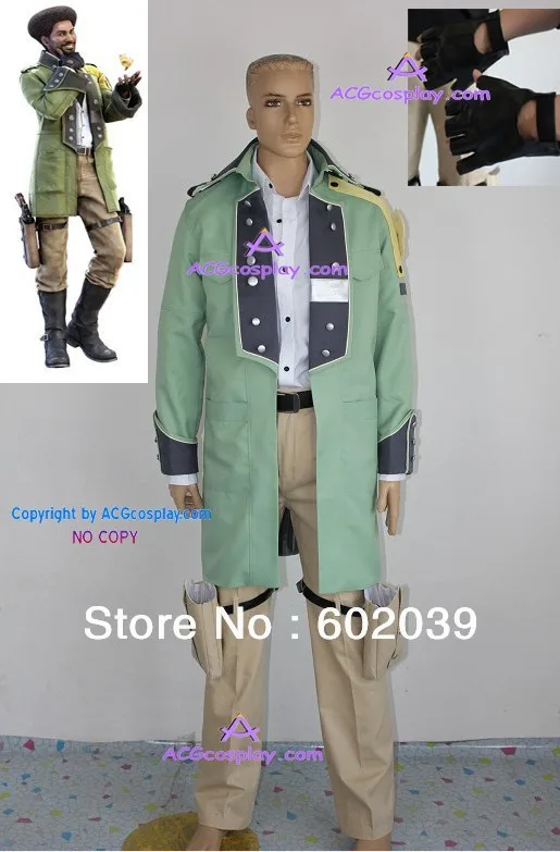 

Final Fantasy XIII 13 Sazh Katzroy Cosplay Costume