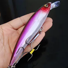 1pcs Sea Boat Fishing Lure Big Minnow 16cm 45g pesca hooks fish wobbler tackle crankbait artificial japan hard bait swimbait