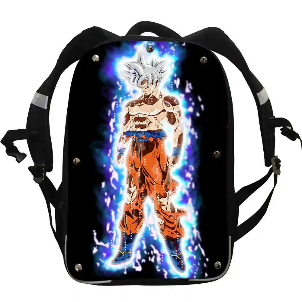 Рюкзак с драконом и шариком, ультра-Instinct Son Goku Super Saiyan, аниме, повседневные школьные сумки для маленьких мальчиков и девочек, подростков, Mochila, подарочная сумка - Цвет: G