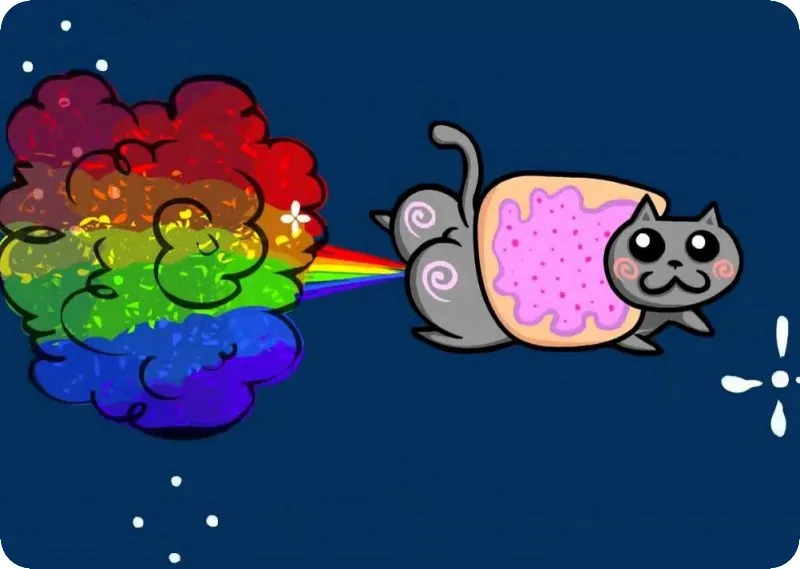 тэк нян. ньян ньян кэт. коте ням.