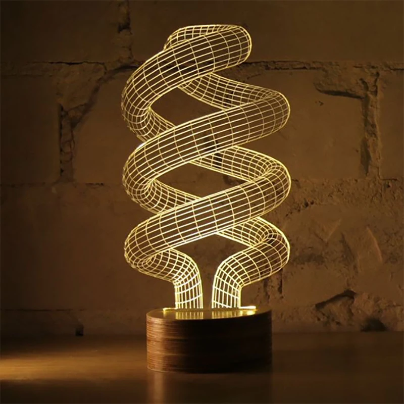 

3D Led Night Lighting 2019 New Arrival Table Lamp Desk Magical Atmosphere Lights Bedroom Decoration Kids Home Decor