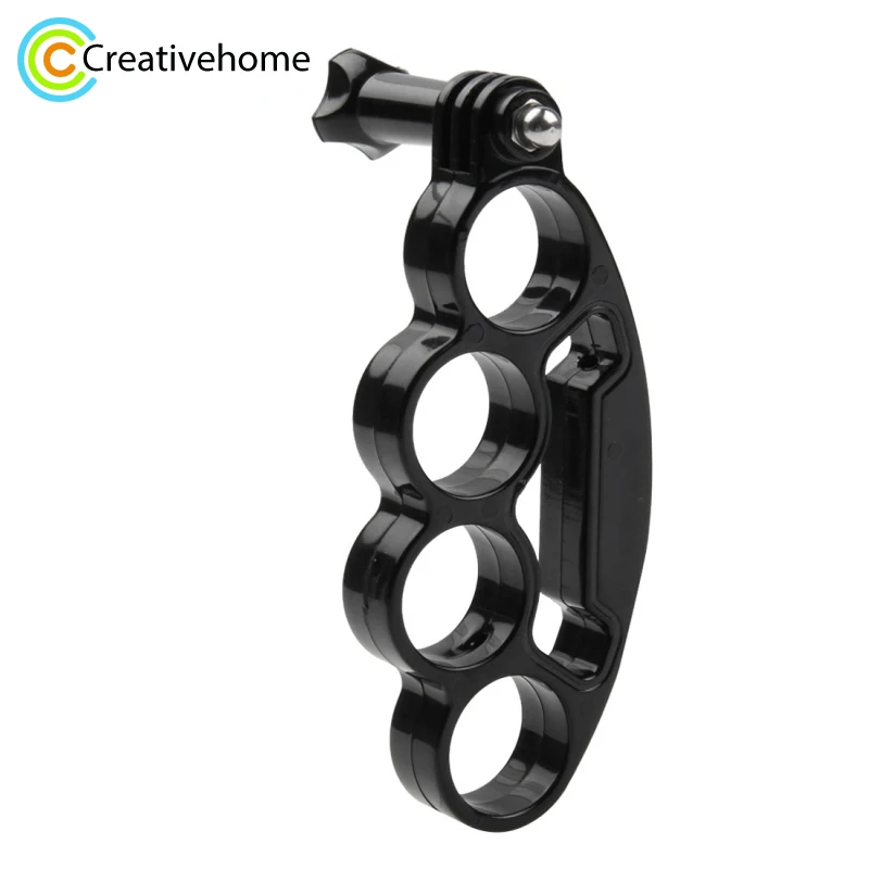 Handheld Plastic Knuckles Fingers Grip Ring Monopod Tripod Mount with