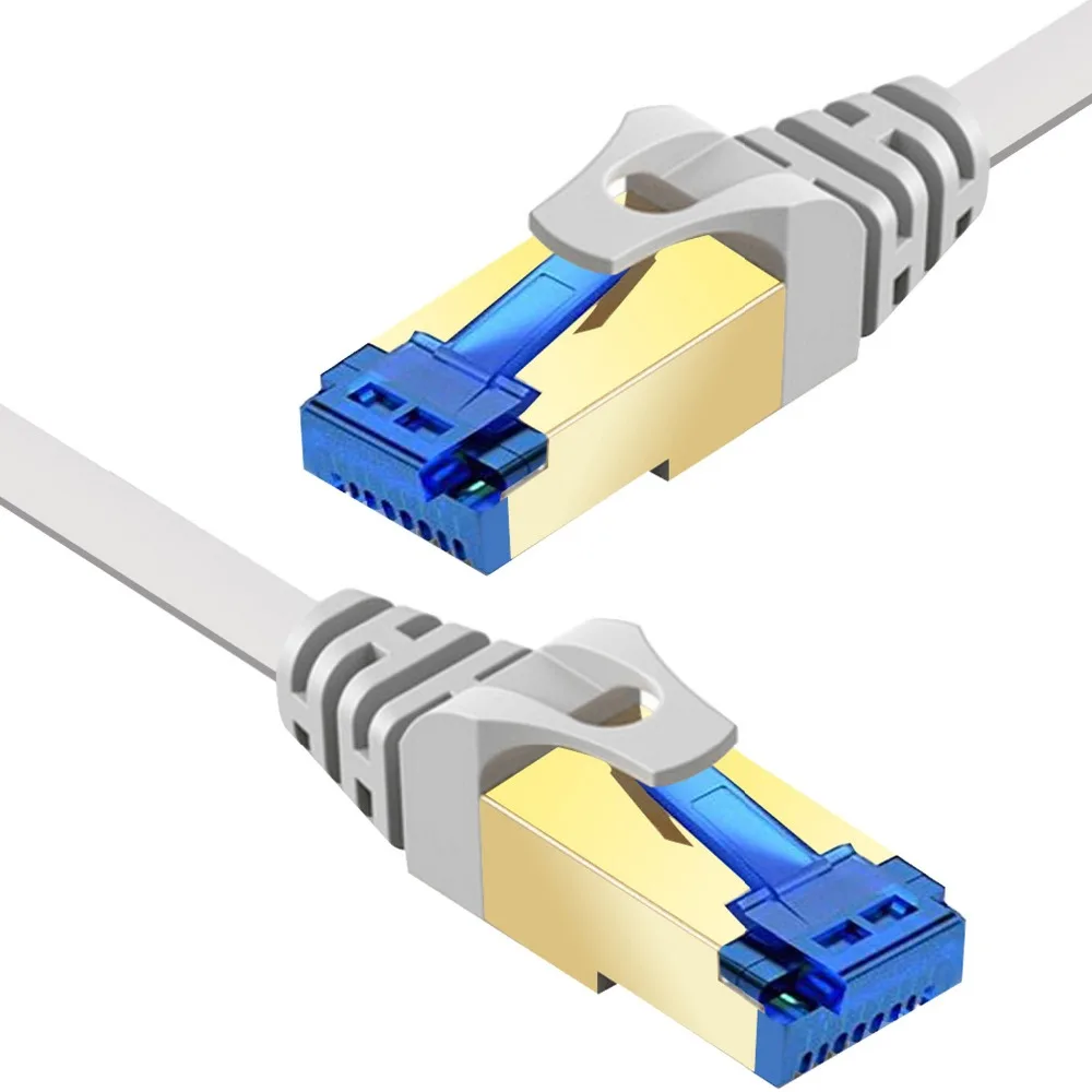 

CAT6 Flat Ethernet Cable 250MHz 1000Mbps RJ45 Networking Ethernet Patch Cord LAN Cable 10M 15M 30M for Computer Router Laptop