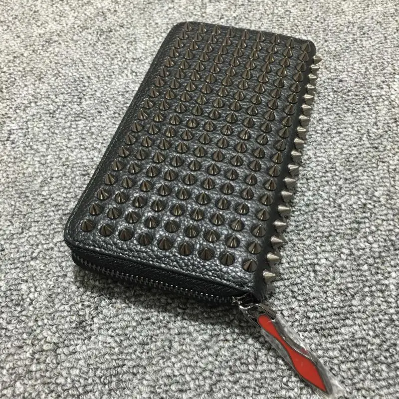Long Wallet Women Purses rivets Fashion Coin Purse Card Holder Wallets Female High Quality Clutch Money Genuine Leather Wallet Long Wallet Women Purses rivets Fashion Coin Purse Card Holder Wallets Female High Quality Clutch Money Genuine Leather Wallet
