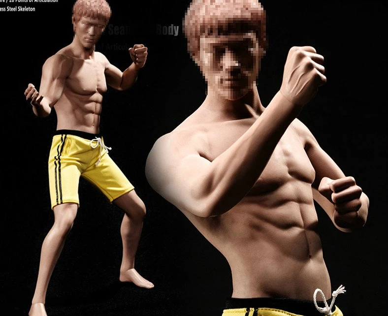 1/6 Bruce Lee Phicen PL2016-M32 Seamless Muscular Body Steel Skeleton IN STOCK 1/6 Bruce Lee Phicen PL2016-M32 Seamless Muscular Body Steel Skeleton IN STOCK