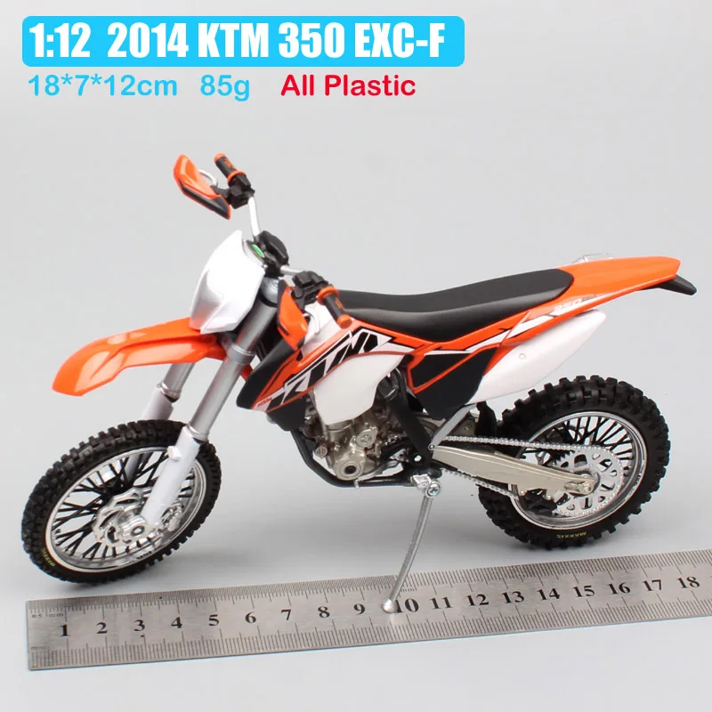 1/12 Automaxx мини KTM 350 EXC-F EXC литые под давлением модели грязи мотокросс эндуро велосипед и автомобиль миниатюрный мотоцикл игрушка для детей