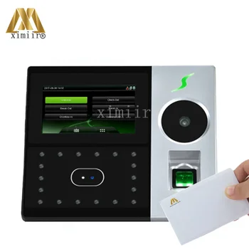 

New Arrival PFACE202 Palm Time Attendance Face Access Controller Time Recorder With Wifi TCP/IP Communication IC Card Reader