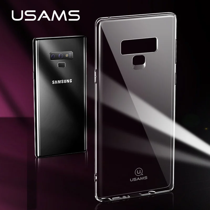

USAMS Mobile Phone Case For Samsung Note 9 case Ultra-thin Back case Cover for samsung note9 Full Protector Slim soft case Shell