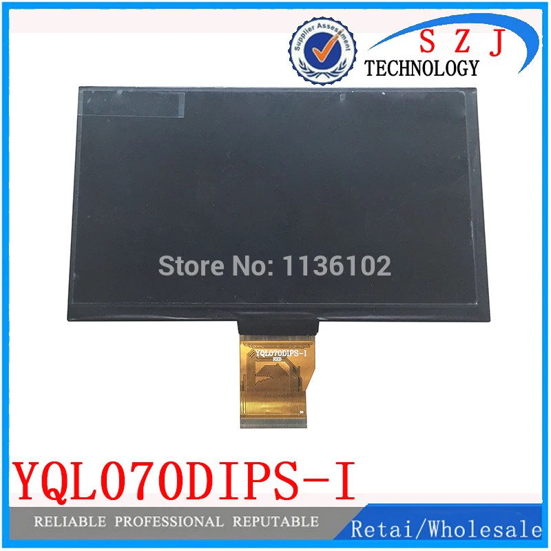 

New 7'' inch tablet pc for Colorful E708 3G lcd screen YQL070DIPS-I LCD Display Panel Replacement Free Shipping