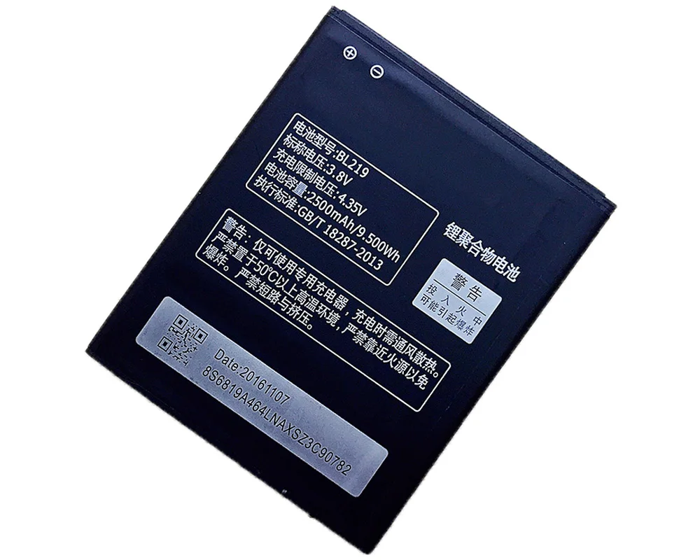 Аккумулятор ISUNOO для Lenovo A880 аккумулятор 2500 мАч BL219 Сменный S856 A889 A890e S810t A850 +