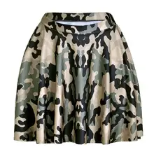New Hot Camouflage Women Sexy Pleated Skirts Tennis Bowling Bust Shorts Skirts Cool Army Female Fitness Sport Apparel A Style