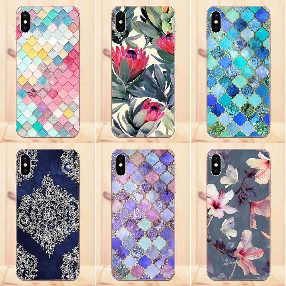 Красивый цветок Maerknon для Xiaomi Mi6 Mi 6 A1 Max Mix 2 5X 6X Redmi Note 5 5A 4X 4A A4 4 3 Plus Pro мягкий дизайн по