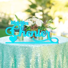 Индивидуальный Свадебный Знак Имя Знак Mr и Mrs знак свадебное украшение имя вывеска знак Mr& Mrs дерево имя индивидуальный знак имя