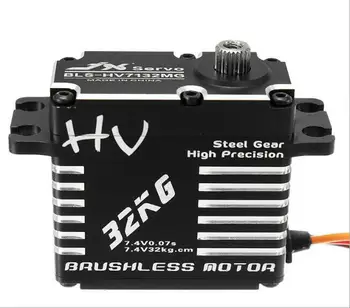 

JX Servo BLS-HV7132MG 32.5KG 7.4V 0.07 sec high speed Steel Gear CNC Aluminium Digital Brushless Standard 1/5 RC car buggy truck
