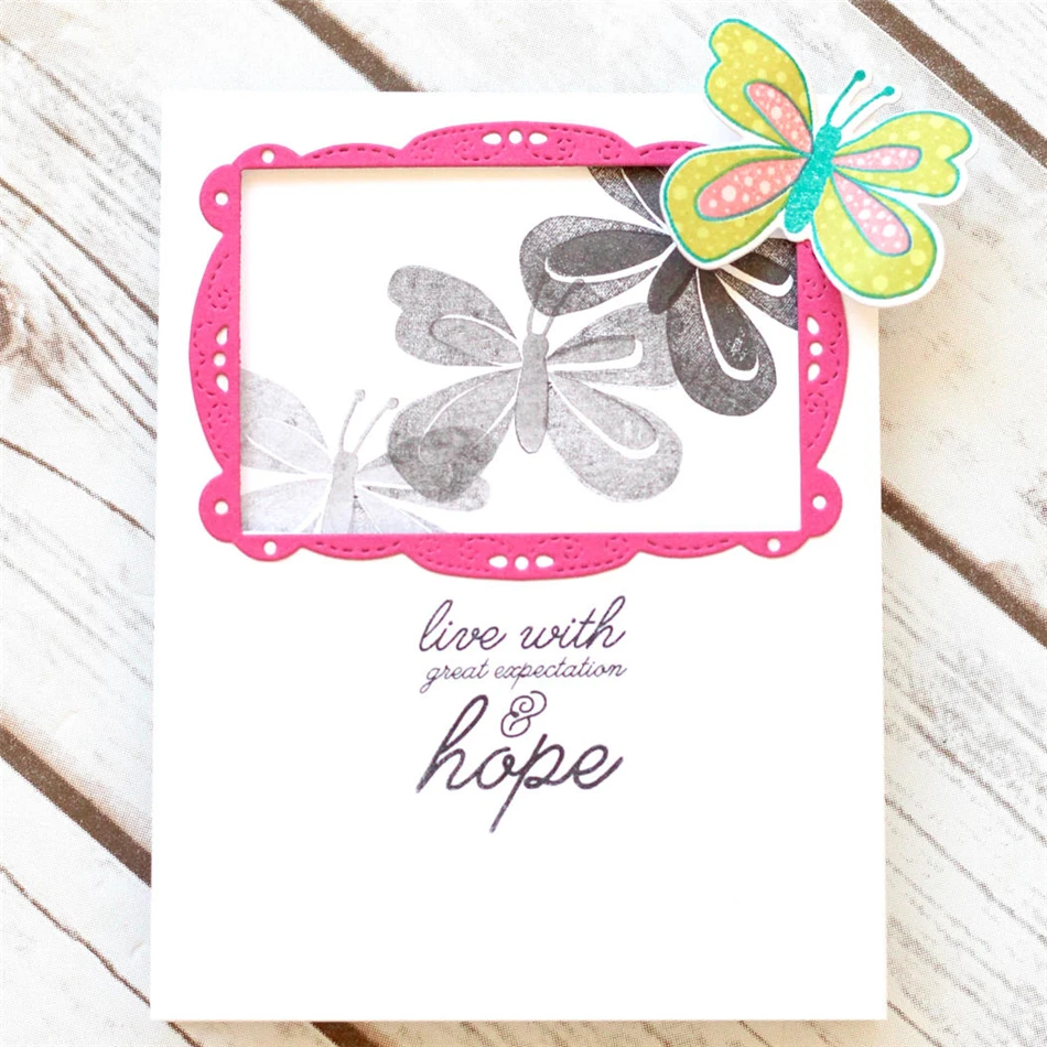 

Eastshape Floral Metal Cutting Dies Frame DIY Dies Scrapbooking Cut Stencils For Cards Photo Album Decor Cutting Dies 2PCS/Lot