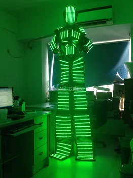 

David Guetta LED robot suit/illuminated kryoman Robot/LED robot costume