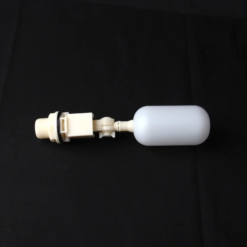 

2pcs 1/2" 3/4" Male Thread Small Floating Ball Valve ABS Adjustable Water Level Adjustment Aquarium Water Tank Pool NuoNuoWell