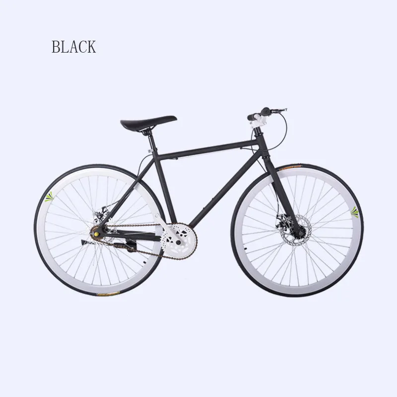 Dead Fly дорожный велосипед дисковый тормоз 26 дюймов перевернутый тормоз перевернутый - Цвет: Black