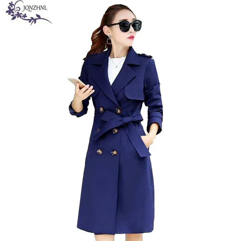 Autumn and winter casual long section composite fabric