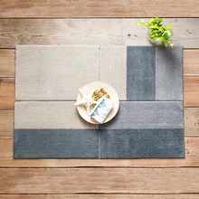 Современные paysota простой полосатый коврик для ванной двери Туалет спальня абсорбирующий нескользящий коврик можно стирать