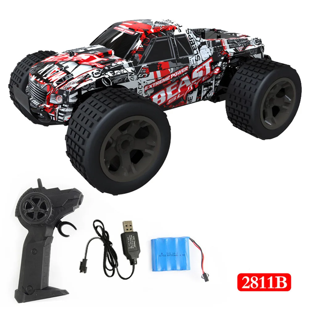 1:18 4WD RC автомобили обновленная версия 2,4G радиоуправляемые игрушечные машинки RC багги скоростные грузовики внедорожные Грузовики Игрушки для детей 4,10