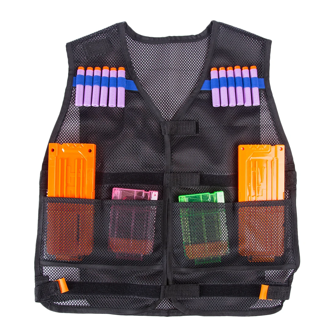 Bandolier + 6 патронташ Dart + зажим + очки + шарф маска + браслет Dart ремень для Nerf N-strike Elite Series для CS