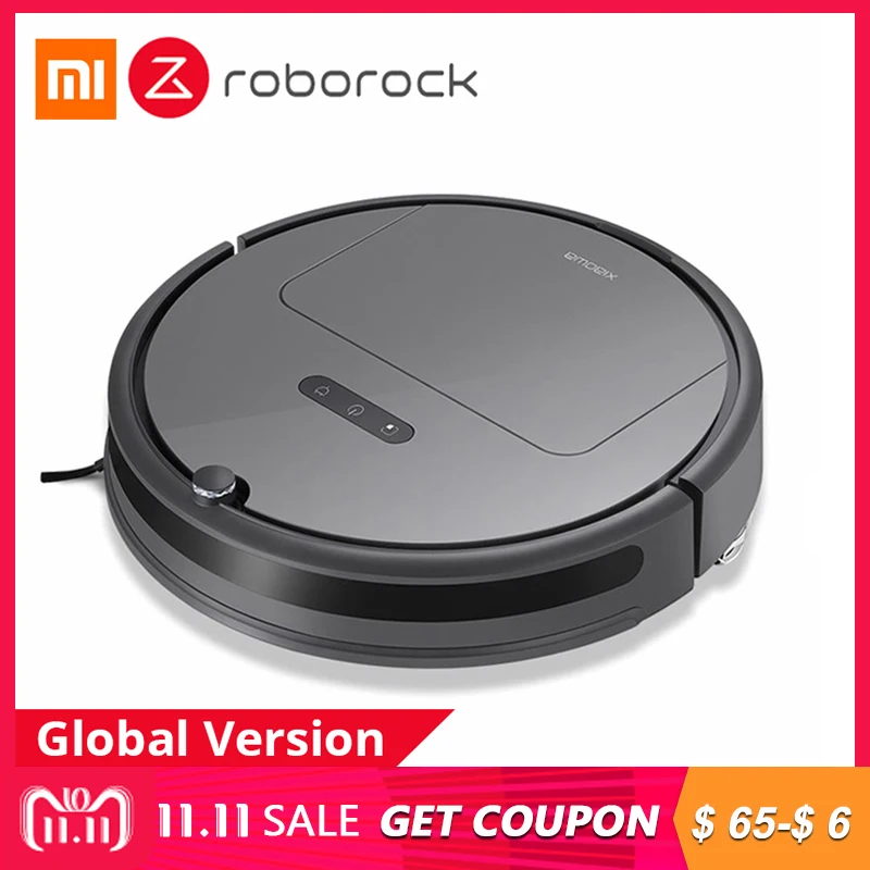 

[International Version]Xiaomi Roborock Xiaowa Plus E35 Robot Vacuum Cleaner 2000Pa Suction 5200mAh Battery Sweeping Mop Black