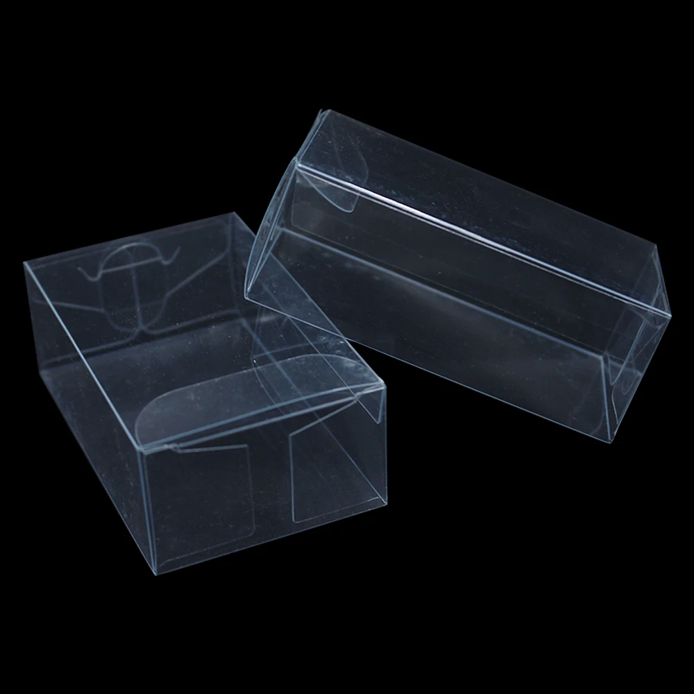 Retail 3*5*8cm Transparent Plastic PVC Small DIY Party Gift Package Box Wedding Favor Clear