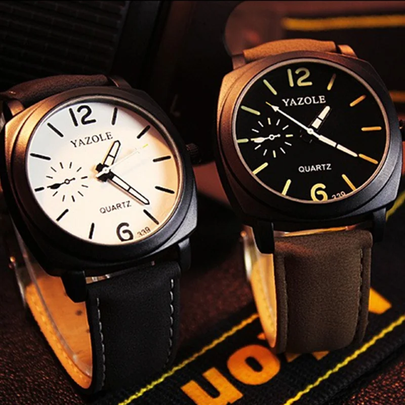Watch Men YAZOLE Brand Luxury Fashion Sports Watches Luminous Male Clock Quartz Watch Military Hodinky 2019 Relogio masculino Watch Men YAZOLE Brand Luxury Fashion Sports Watches Luminous Male Clock Quartz Watch Military Hodinky 2019 Relogio masculino