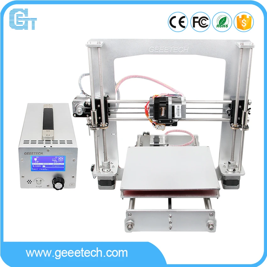 

2016 Latest Geeetech i3 A Pro 3D Printer Full Aluminum Frame High Precision Reprap Prusa DIY Kit