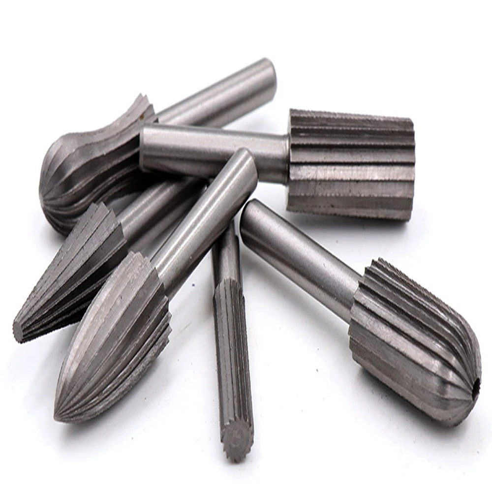 6pcs/set Carpentry Rotary Carpenter Woodworking Face Milling Knife Cutters Electric Drilling DIY