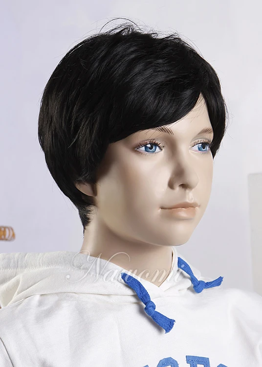 2014 children bset wig teenage boy wig black hair wigs on Aliexpress
