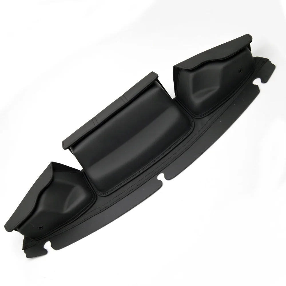 

For 2014-Up Harley Touring Electra Black Motorcycle Three-Pocket Fairing Pouch Windshield Bags
