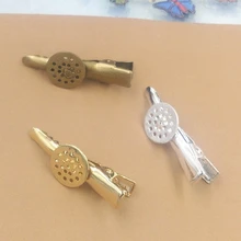 10 шт. украшения для волос настройки кабошон базовая пустая рамка Лотки Для 12 мм Кабошон Камея DIY Крокодил заколки для волос заколки